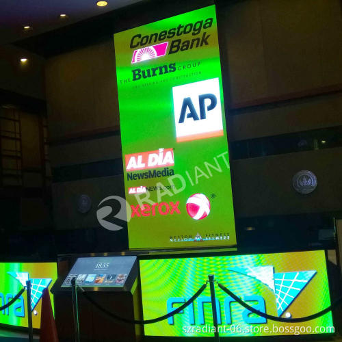 P4 flexible led display screen video wall